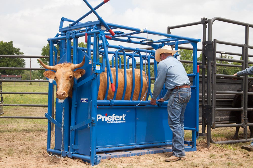 Priefert Squeeze Chute S0191 CORE FEED